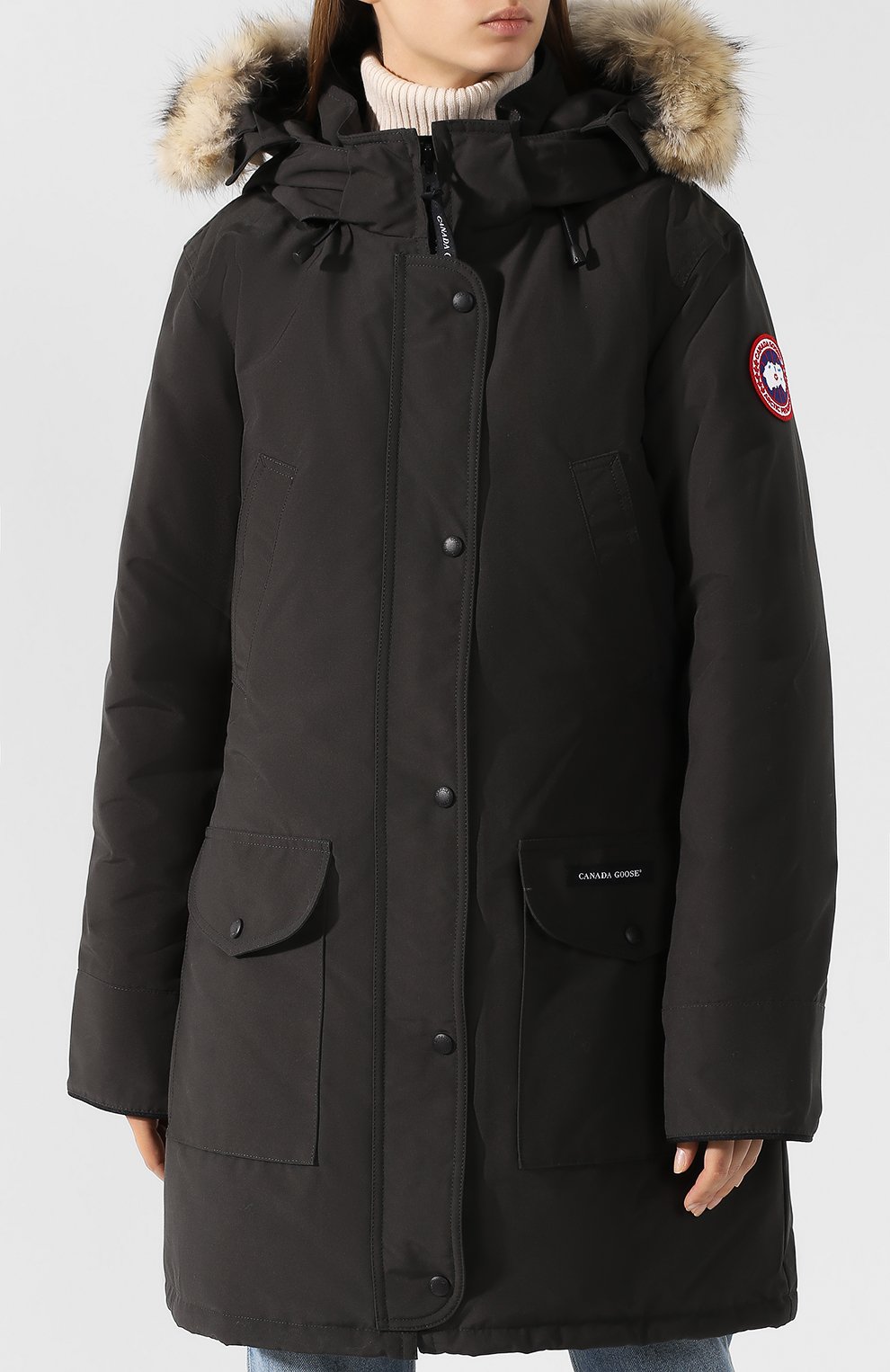 Парка trillium CANADA GOOSE темно-зеленого цвета по цене 127500 руб., арт. 6660L, фото 3 Парка trillium CANADA GOOSE, арт. 6660L, фото 3