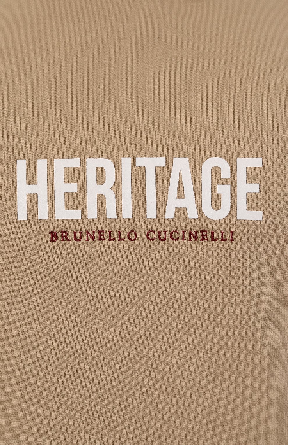 Хлопковое худи BRUNELLO CUCINELLI, арт. MW8369028G, фото 5