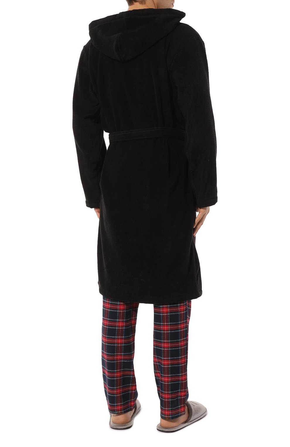 Хлопковый халат EMPORIO ARMANI, арт. 112057/3F591, фото 4