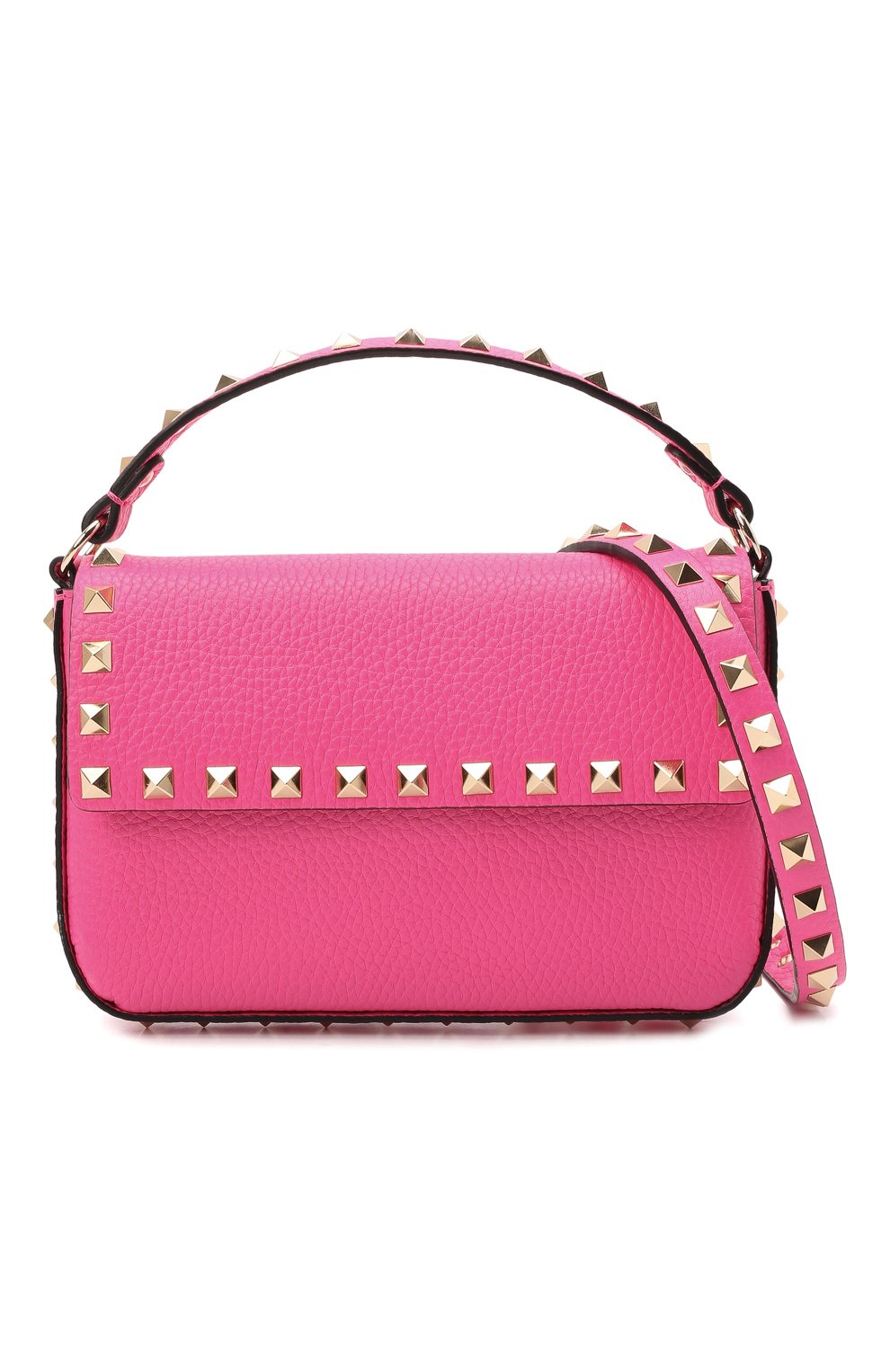 Сумка rockstud VALENTINO розового цвета по цене 117500 руб., арт. XW2P0W07/VSH, фото 7 Сумка rockstud VALENTINO, арт. XW2P0W07/VSH, фото 7