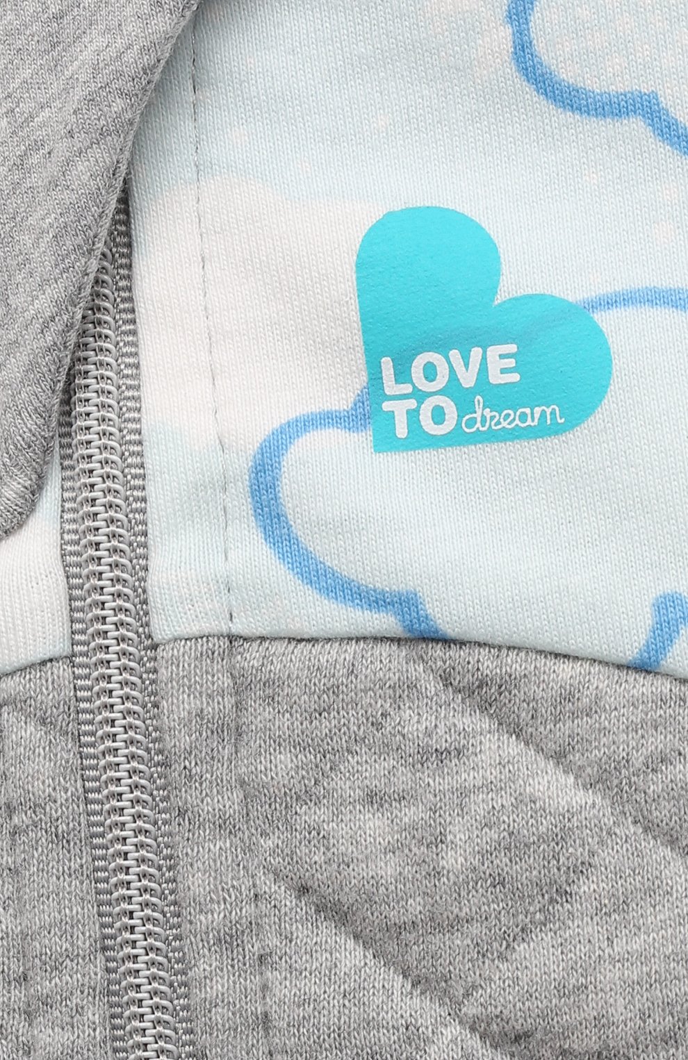 Комбинезон третьего этапа LOVE TO DREAM голубого цвета по цене 2900 руб., арт. L40 08 081 BLU 6M, фото 3 Комбинезон третьего этапа LOVE TO DREAM, арт. L40 08 081 BLU 6M, фото 3