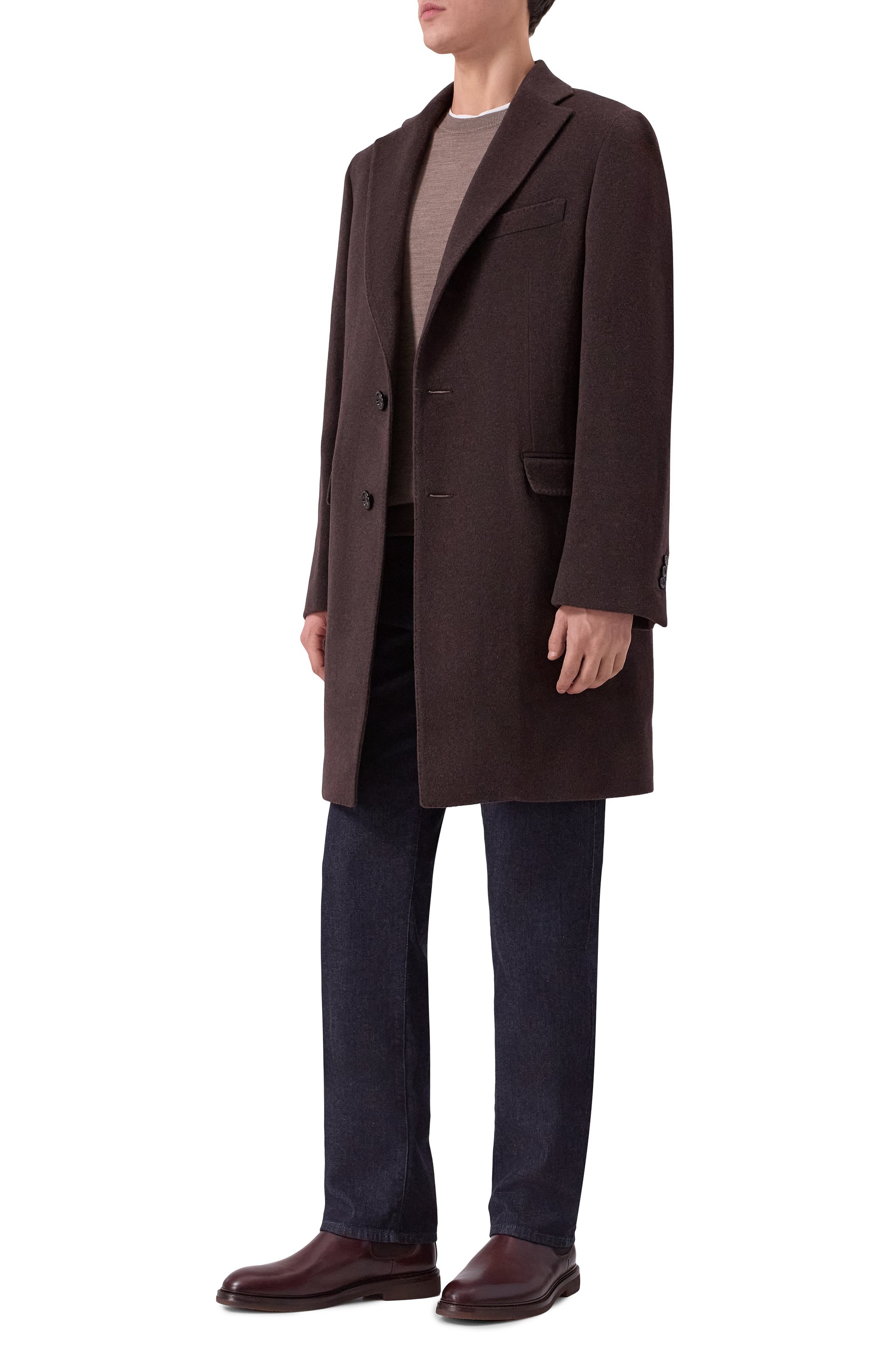 Кашемировое пальто ANDREA CAMPAGNA, арт. M0D MILAN0/ZEUS, фото 2