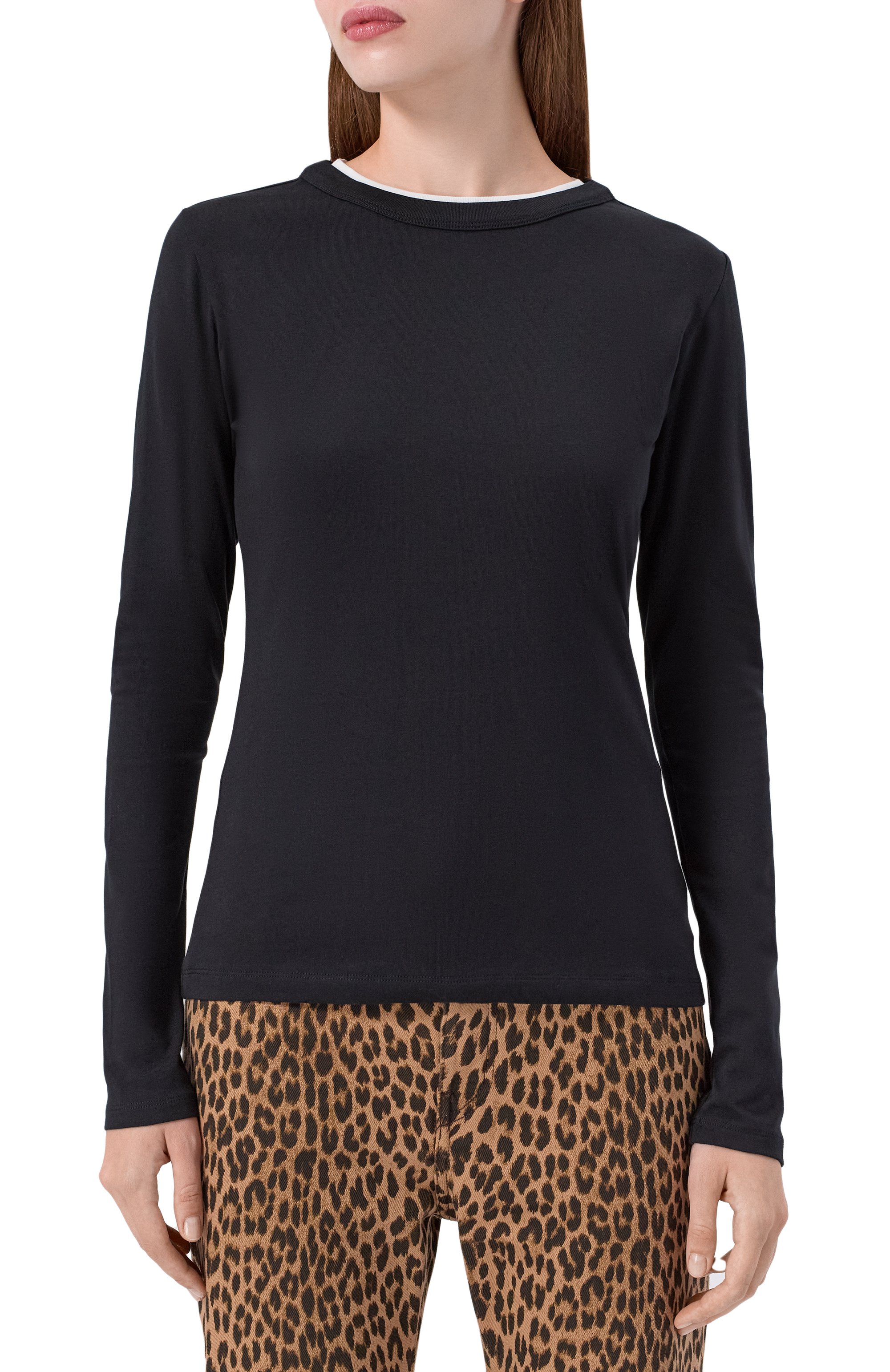 Хлопковый лонгслив DOROTHEE SCHUMACHER, арт. 228324, фото 3