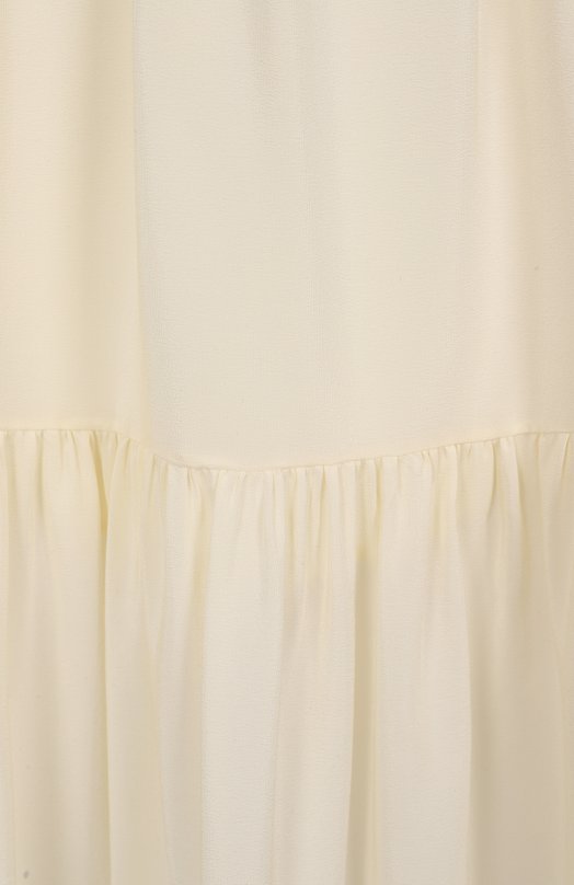 Шелковое платье Chloé CHC25SR040125 Кремовый  CHC25SR040125 Фото 6