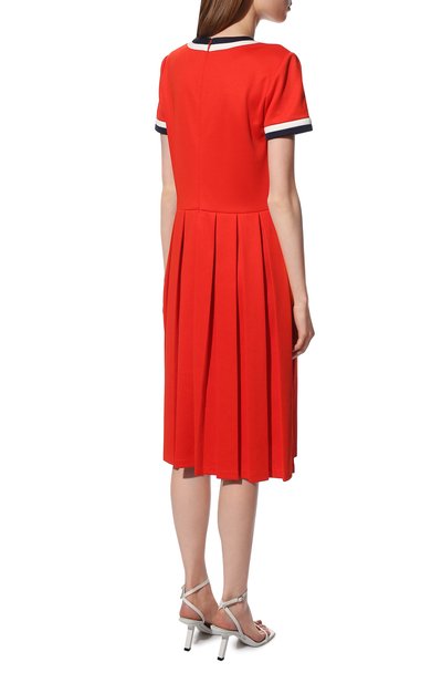 Платье GUCCI красного цвета по цене 146000 руб., арт. 666835/XJDQJ, фото 4 Платье GUCCI, арт. 666835/XJDQJ, фото 4