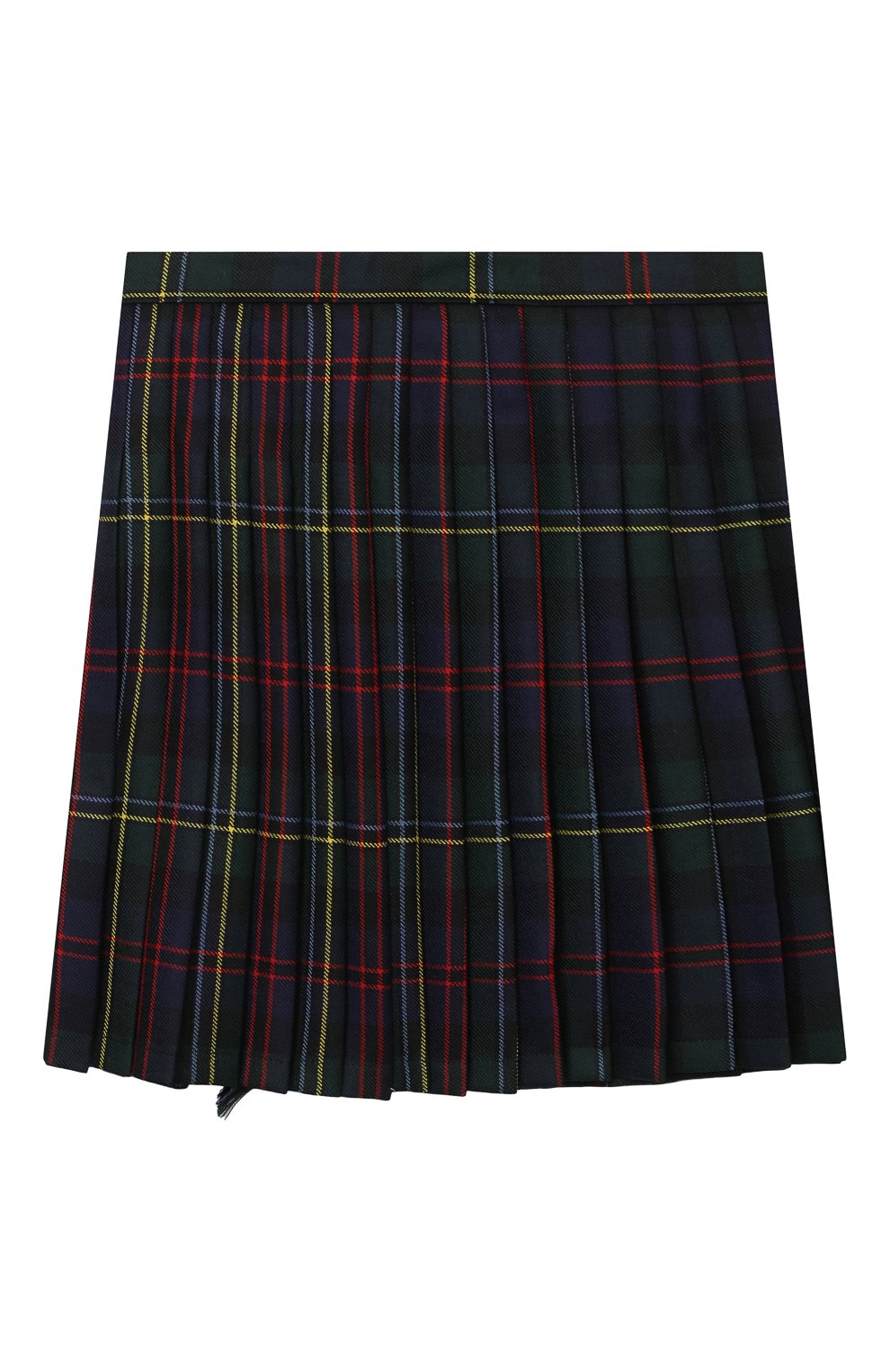 Шерстяная юбка DAL LAGO темно-синего цвета по цене 15300 руб., арт. R299/9124/4-6, фото 2 Шерстяная юбка DAL LAGO, арт. R299/9124/4-6, фото 2