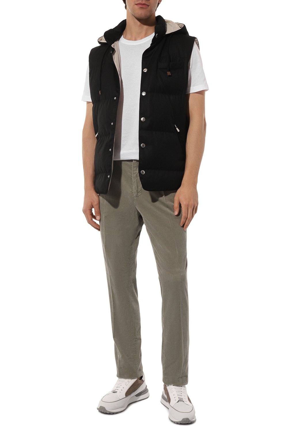 Пуховый жилет BRUNELLO CUCINELLI, арт. ME2261162, фото 2