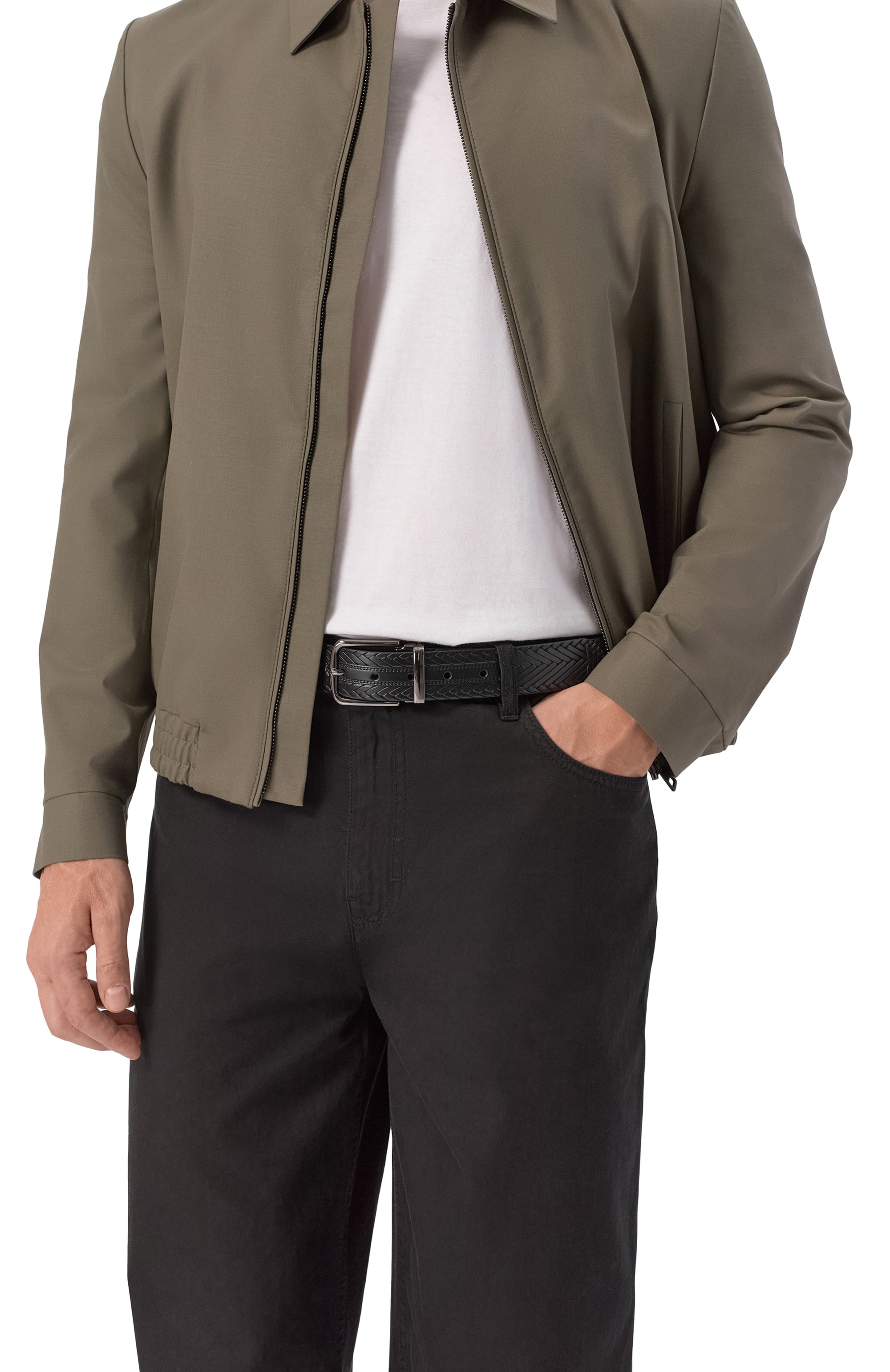 Кожаный ремень EMPORIO ARMANI, арт. EM001762/AF14629, фото 2