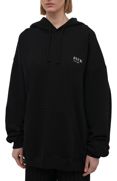 Хлопковое худи VETEMENTS, арт. UA52TR660B 1601/W, фото 3