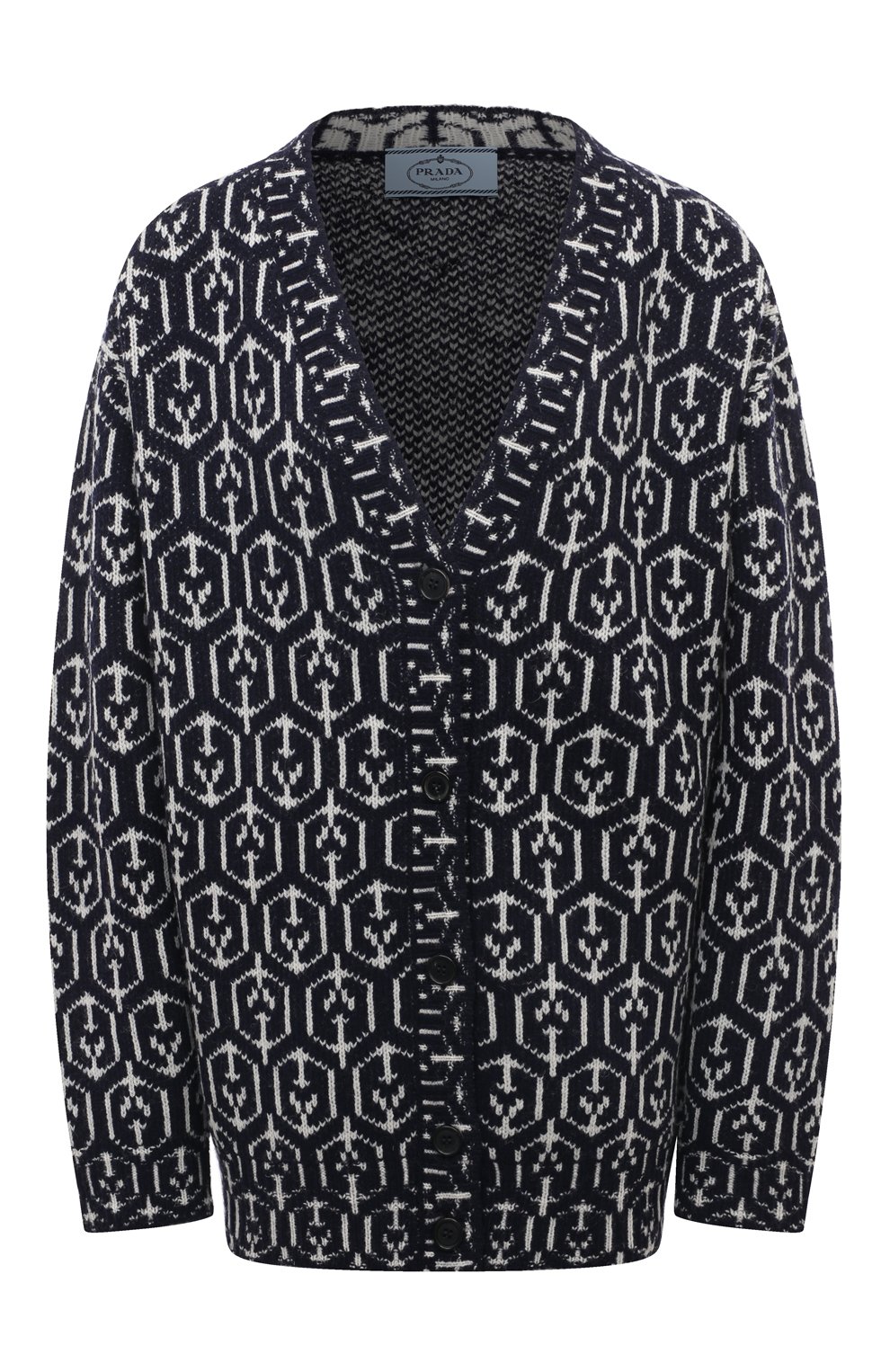 Шерстяной кардиган PRADA, арт. P25I31-1ZGD-F022X-212, фото 1