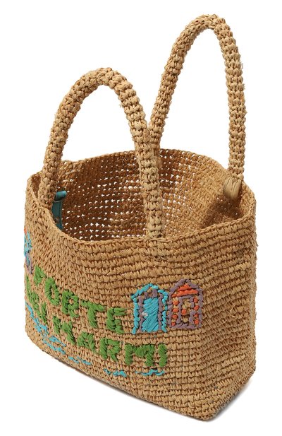 Комплект из сумки и футляра MC2 SAINT BARTH, арт. RAFFIA BEACH MID, фото 3