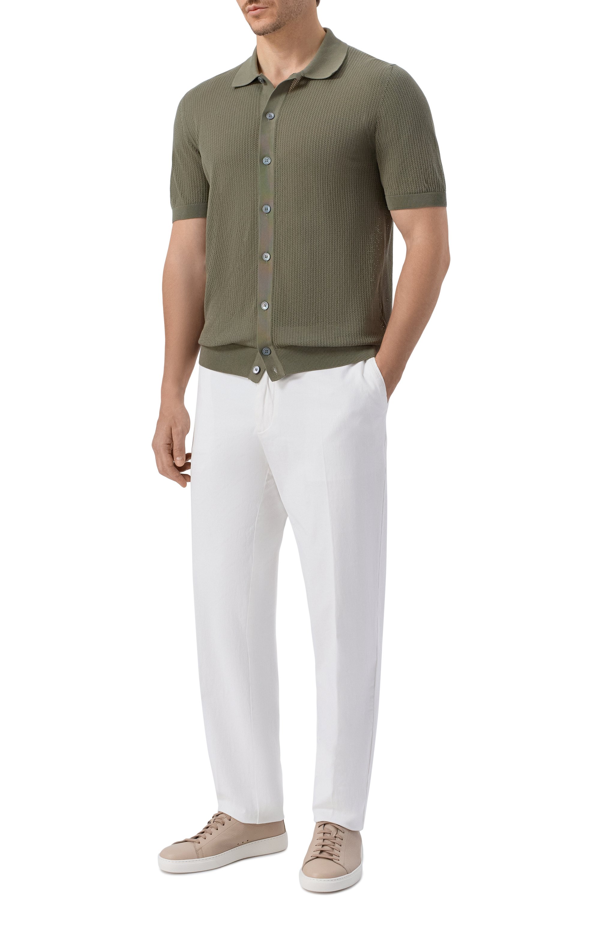 Хлопковая рубашка GRAN SASSO, арт. 57180/20611, фото 2