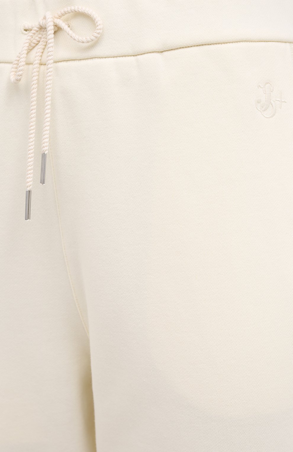 Хлопковое брюки JIL SANDER белого цвета по цене 52750 руб., арт. JPPR727517-WR248608, фото 5 Хлопковое брюки JIL SANDER, арт. JPPR727517-WR248608, фото 5