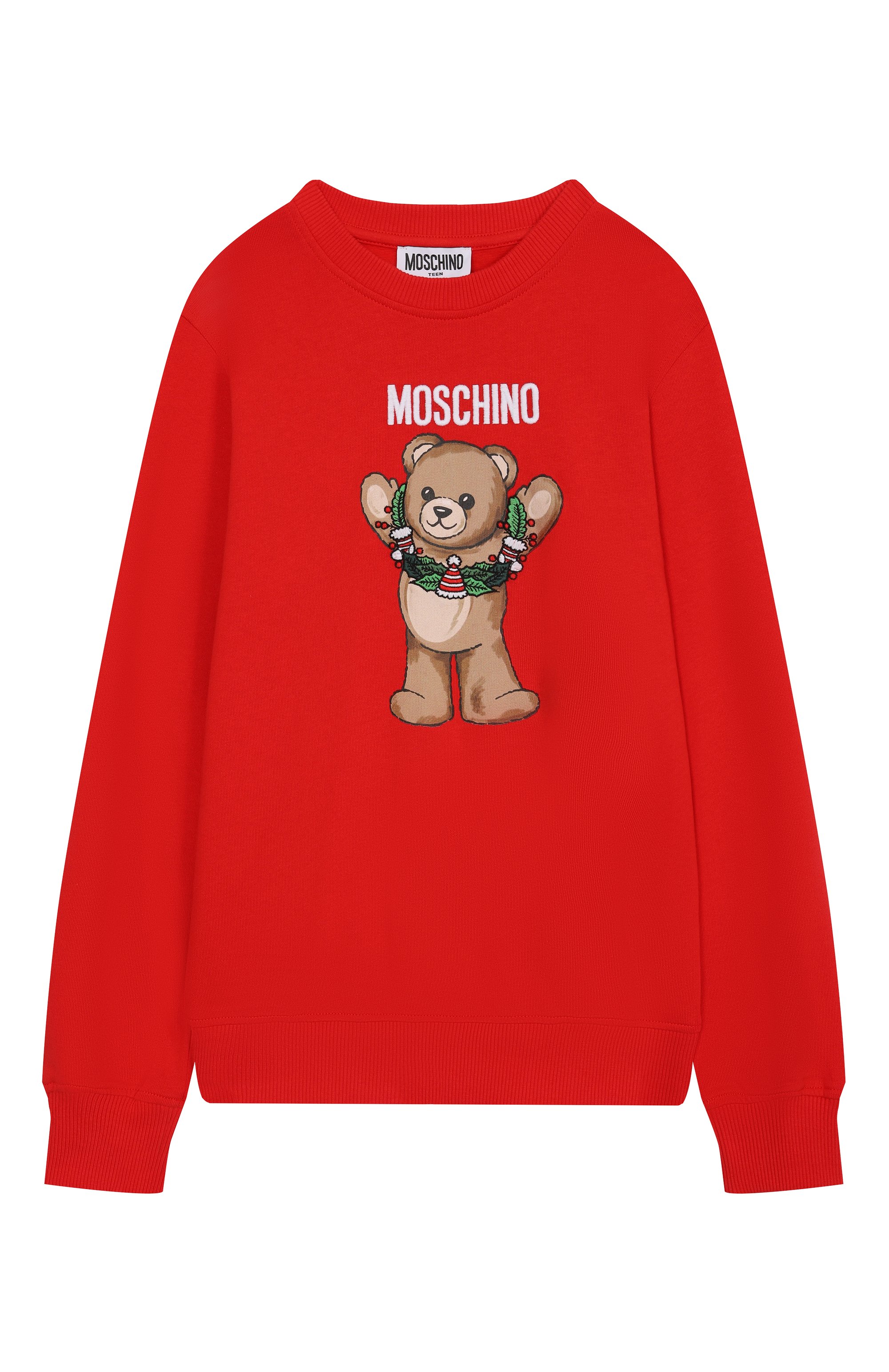 Хлопковый свитшот MOSCHINO, арт. HQF08V/LCA14/10-14, фото 1