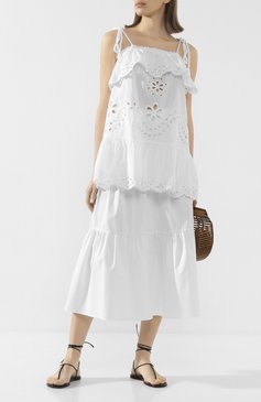 Хлопковая юбка REDVALENTINO, арт. TR0RAD75/0VU, фото 1