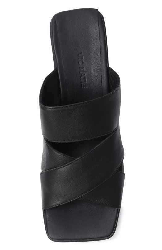 Кожаные сабо K10_Block Vic Matie 1K5450D_K10C070101 Чёрный  1K5450D_K10C070101 Фото 6
