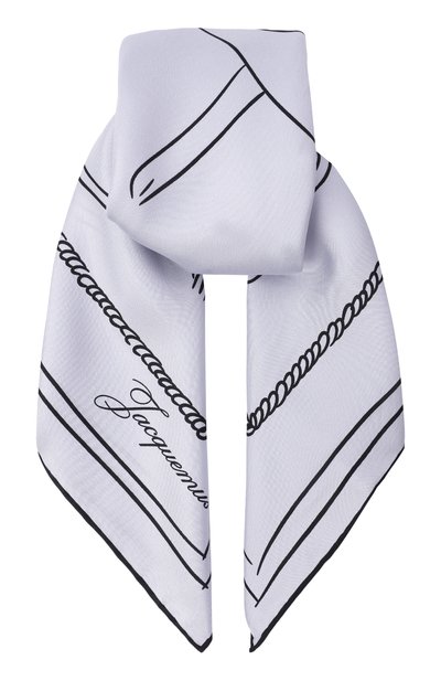 Женский шелковый платок JACQUEMUS, арт. 25HACU00787/AW00263