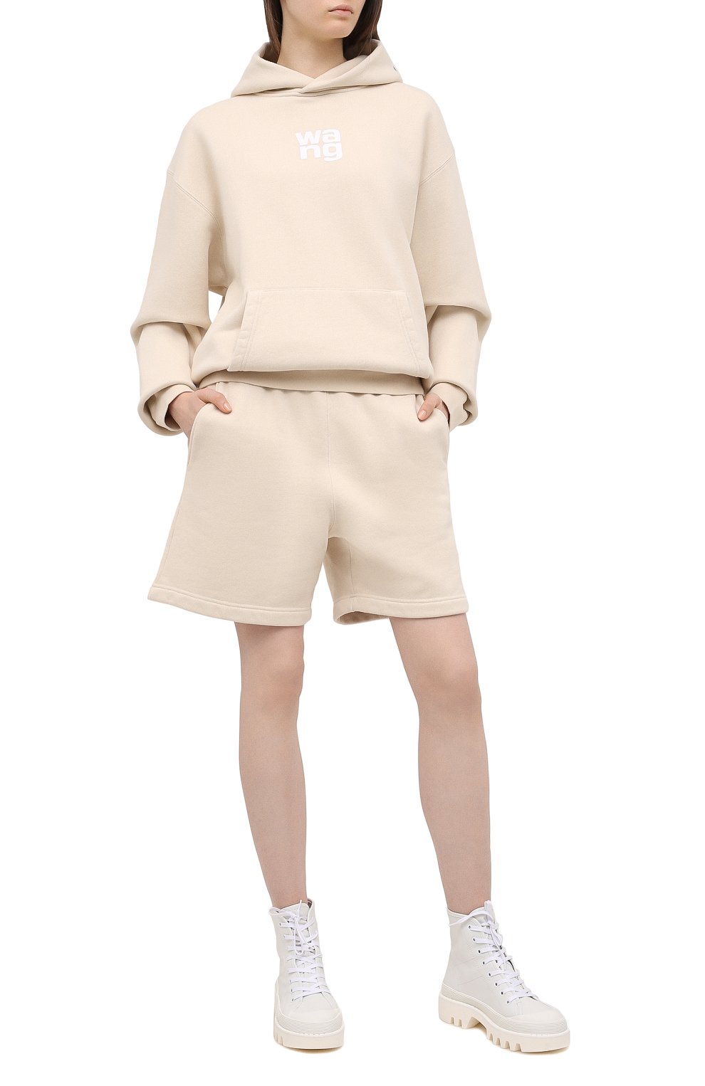 Хлопковый шорты ALEXANDER WANG, арт. UCC1214010, фото 2