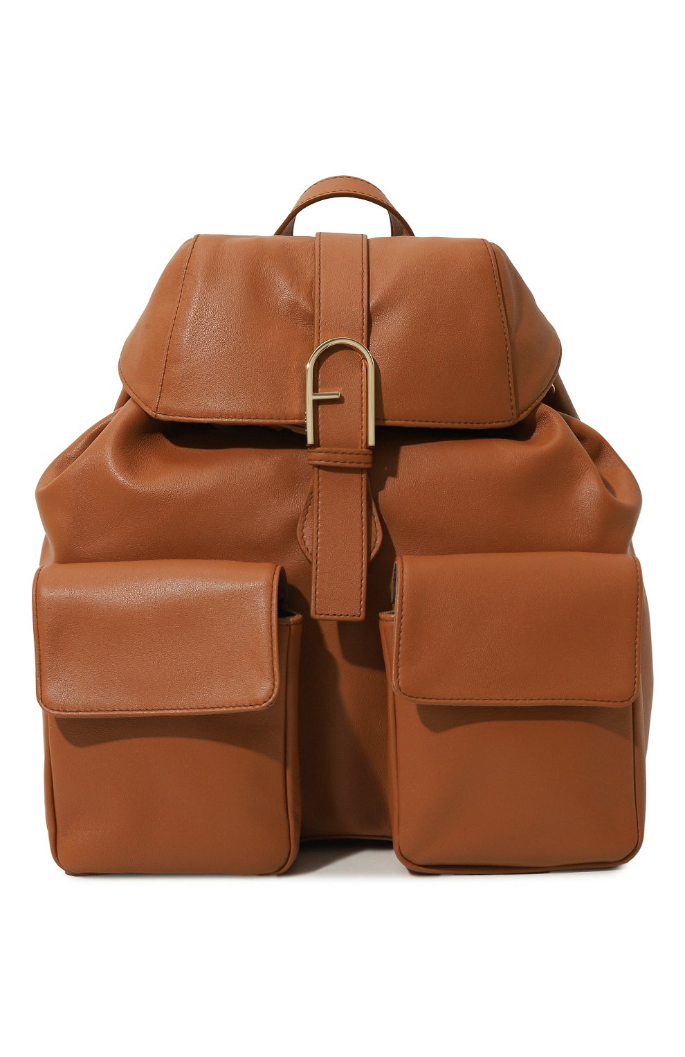 Рюкзак flow FURLA коричневого цвета по цене 59500 руб., арт. WB01085/BX2045, фото 1 Рюкзак flow FURLA, арт. WB01085/BX2045, фото 1