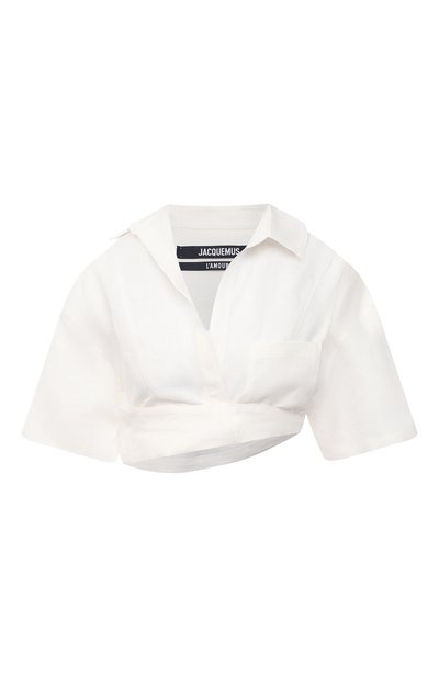Льняная рубашка JACQUEMUS, арт. 211SH08/108114, фото 1