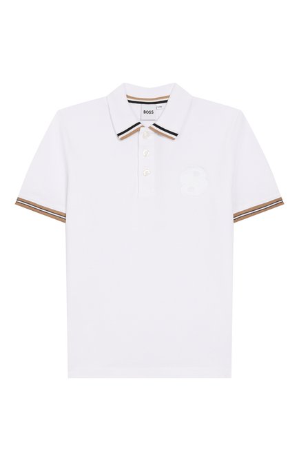 Хлопковое поло BOSS, арт. J51170/6A-12A