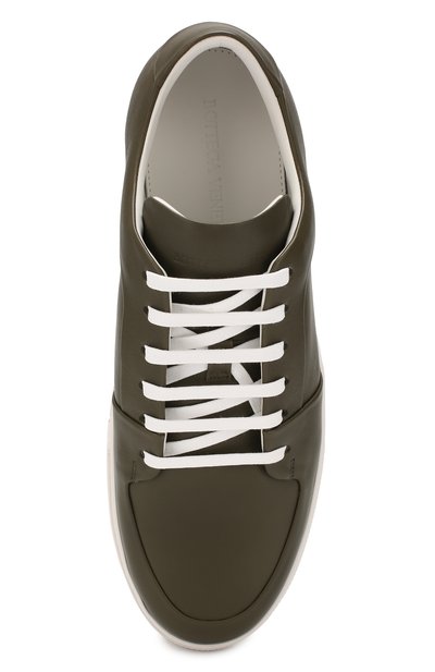 Кожаные кеды BOTTEGA VENETA, арт. 608761/VT040, фото 5