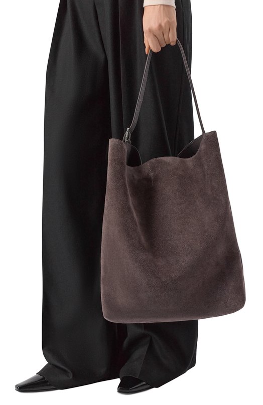 Сумка-тоут Belted TOTEME 234-WLGBG038-LE0004 Коричневый  234-WLGBG038-LE0004 Фото 2