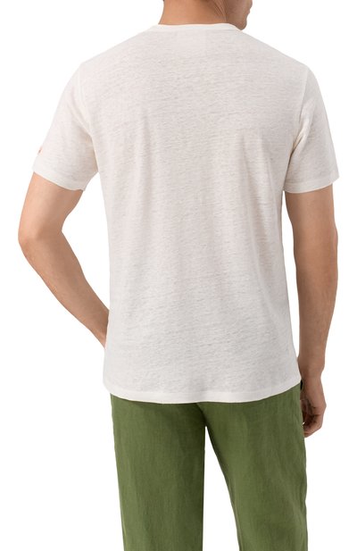 Льняная футболка MC2 SAINT BARTH, арт. STBM ECSTASEA/02841H, фото 4