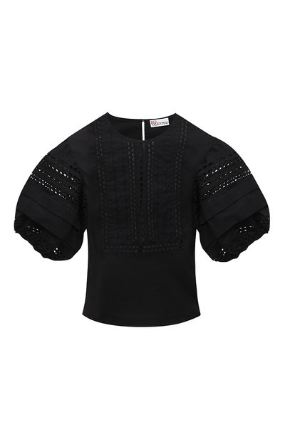 Женская хлопковая блузка REDVALENTINO, арт. VR0AA02R/5T0