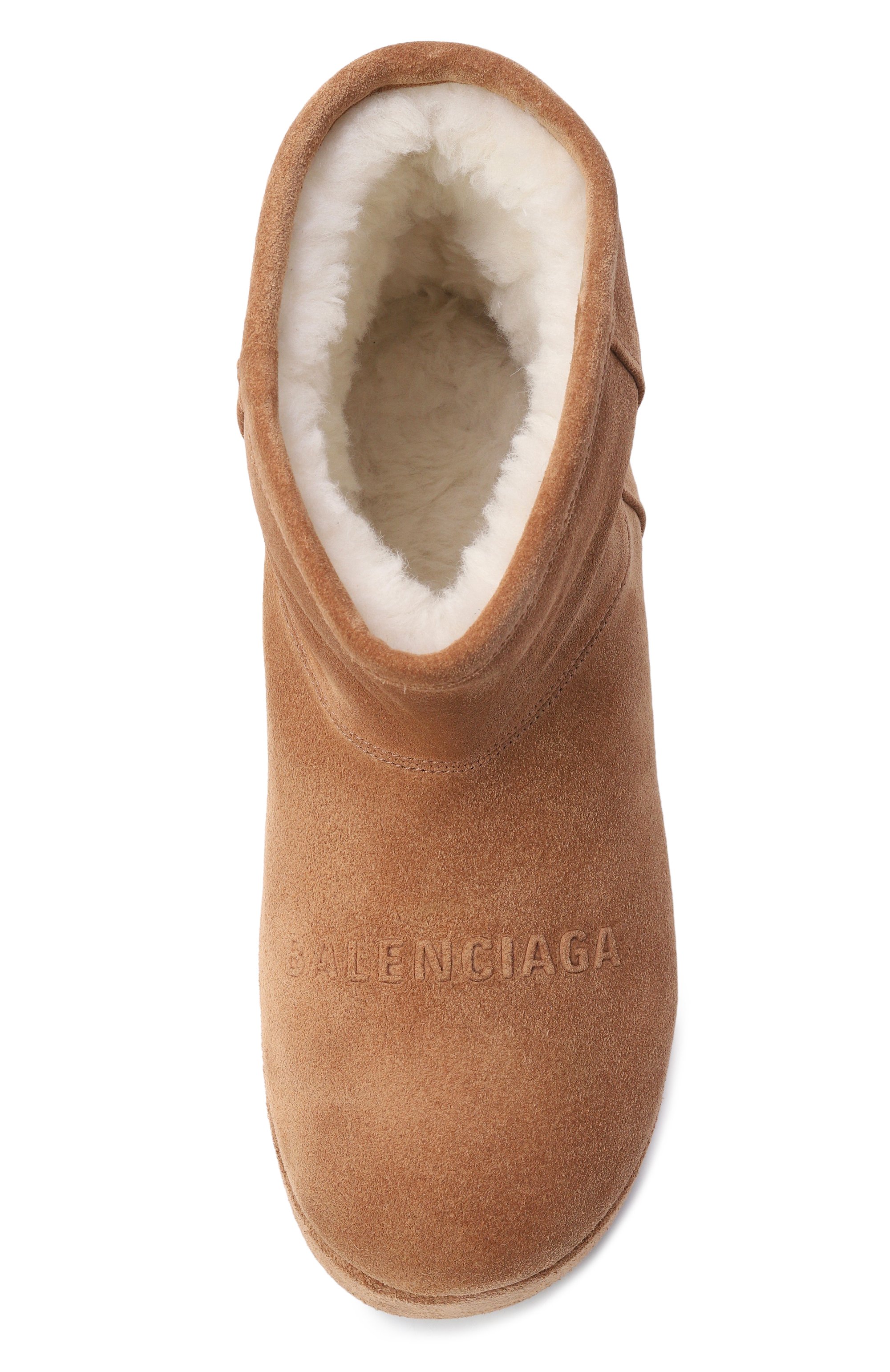 Замшевые полусапоги alaska BALENCIAGA, арт. 826360/WBFC1, фото 6