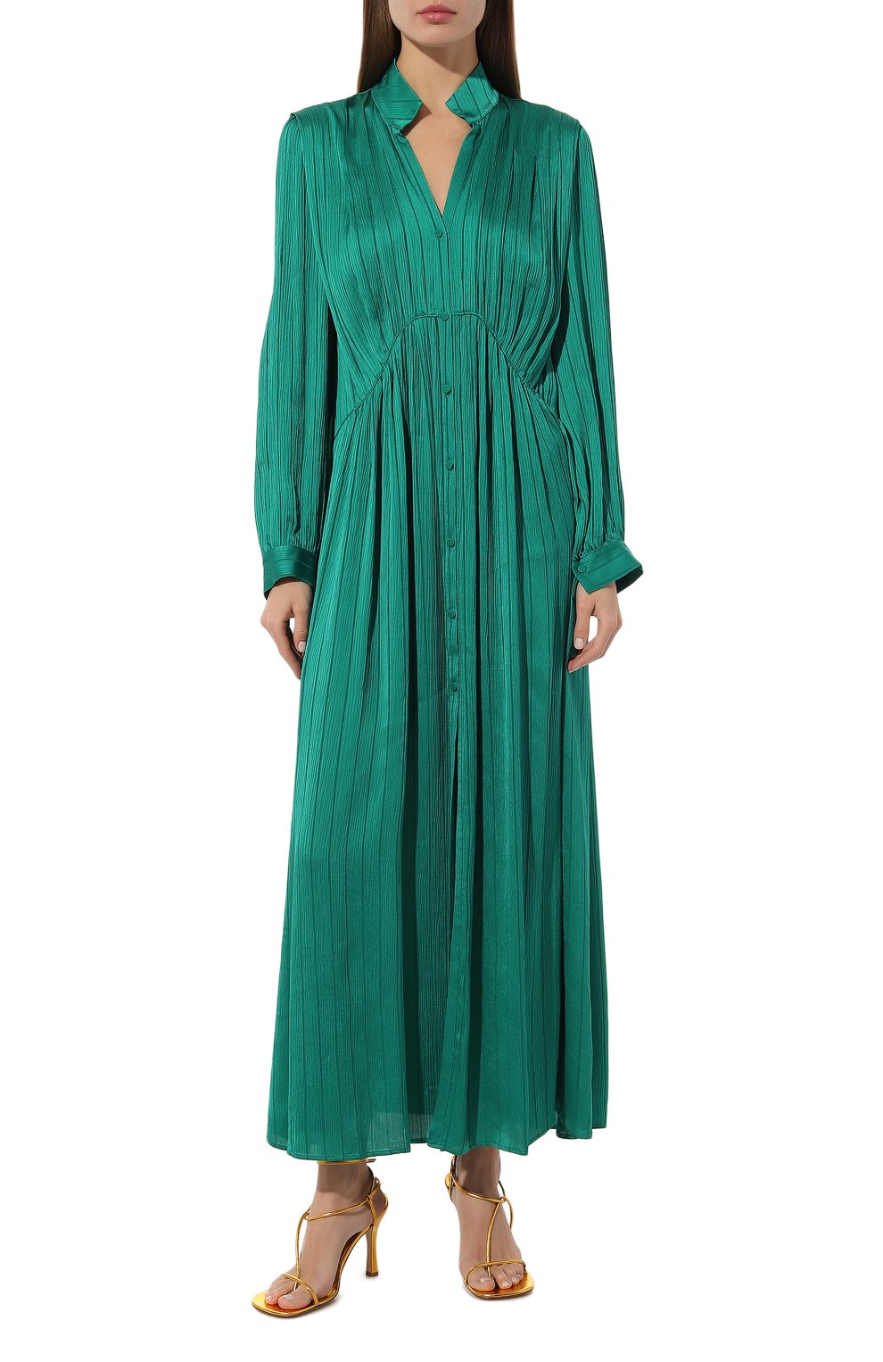 Платье из вискозы и шелка FORTE_FORTE, арт. 10059, фото 3