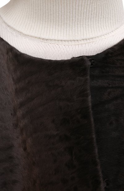 Шуба из свакары YVES SALOMON, арт. 6WTM96195BREX, фото 5