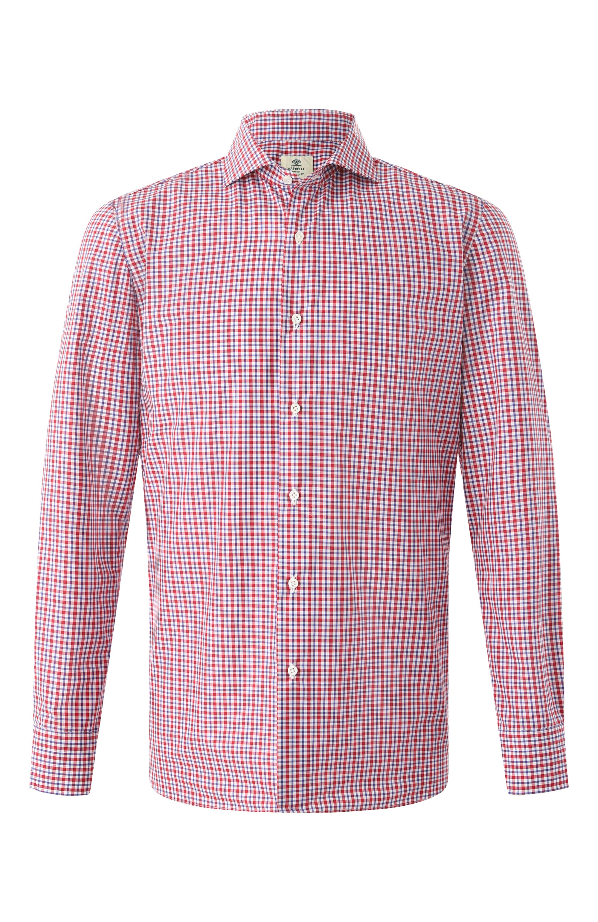 Хлопковая сорочка LUIGI BORRELLI, арт. SR3813, фото 1