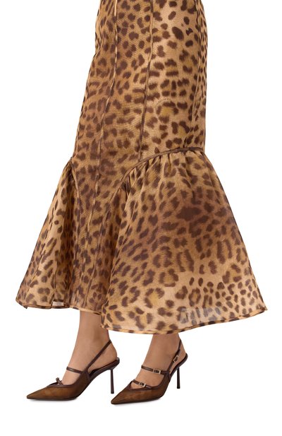 Текстильные туфли morgana 80 LE SILLA, арт. 4293D080BXPPNEM/, фото 3