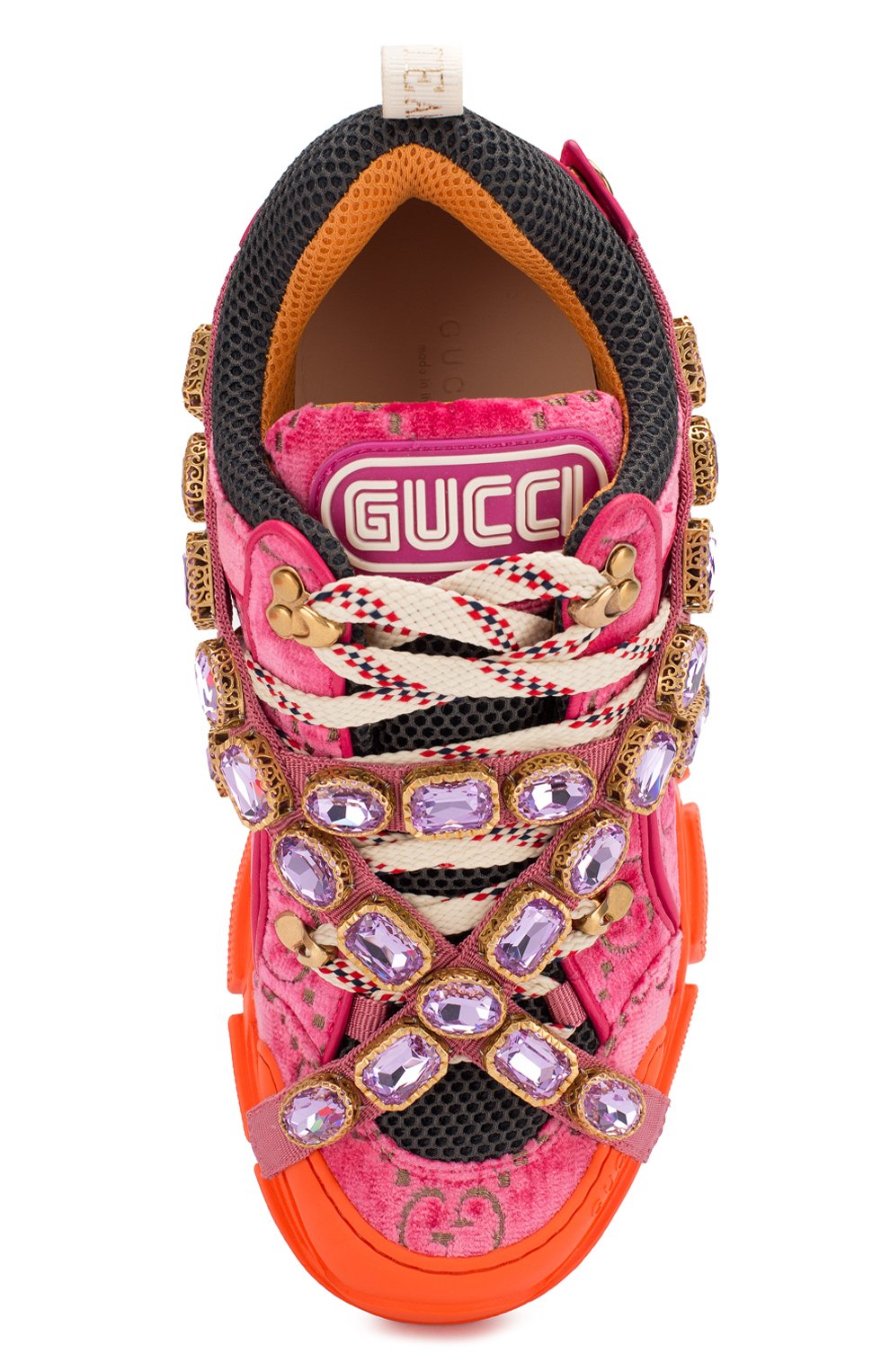 Текстильные кроссовки flashtreck GUCCI, арт. 578555/9TIR0, фото 5