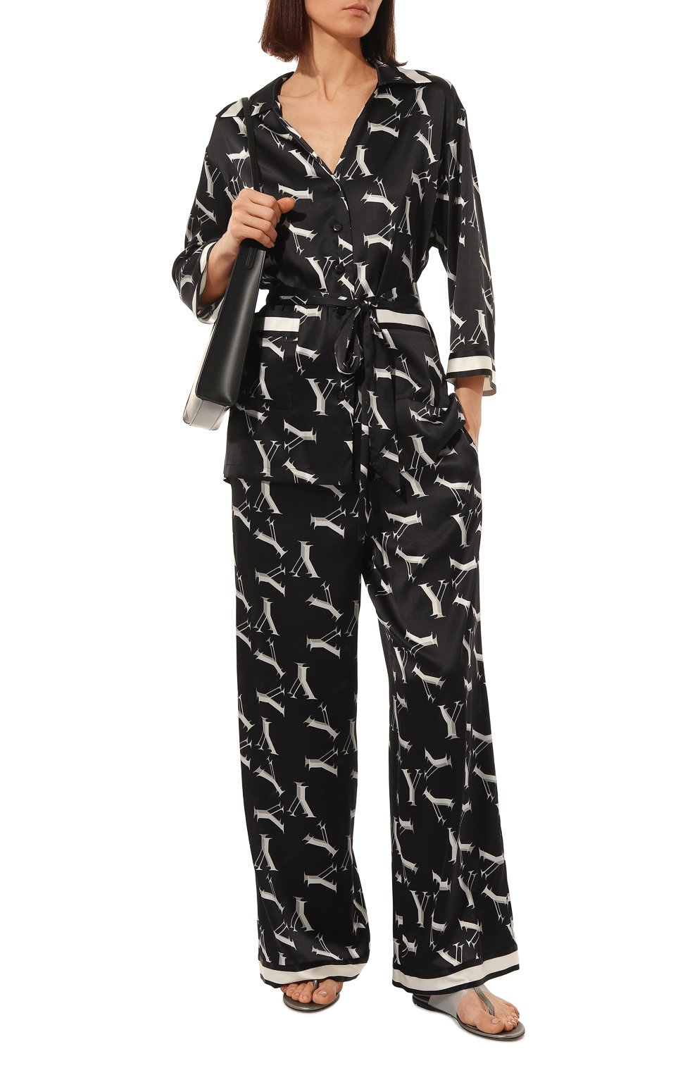 Шелковые брюки YANINA, арт. 0-2482, фото 2