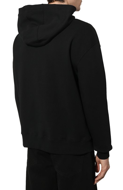 Хлопковое худи A-COLD-WALL Чёрный, фото 4