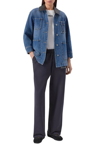 Хлопковое боди COMME DES FUCKDOWN белого цвета по цене 8410 руб., арт. CFABW01673, фото 2 Хлопковое боди COMME DES FUCKDOWN, арт. CFABW01673, фото 2