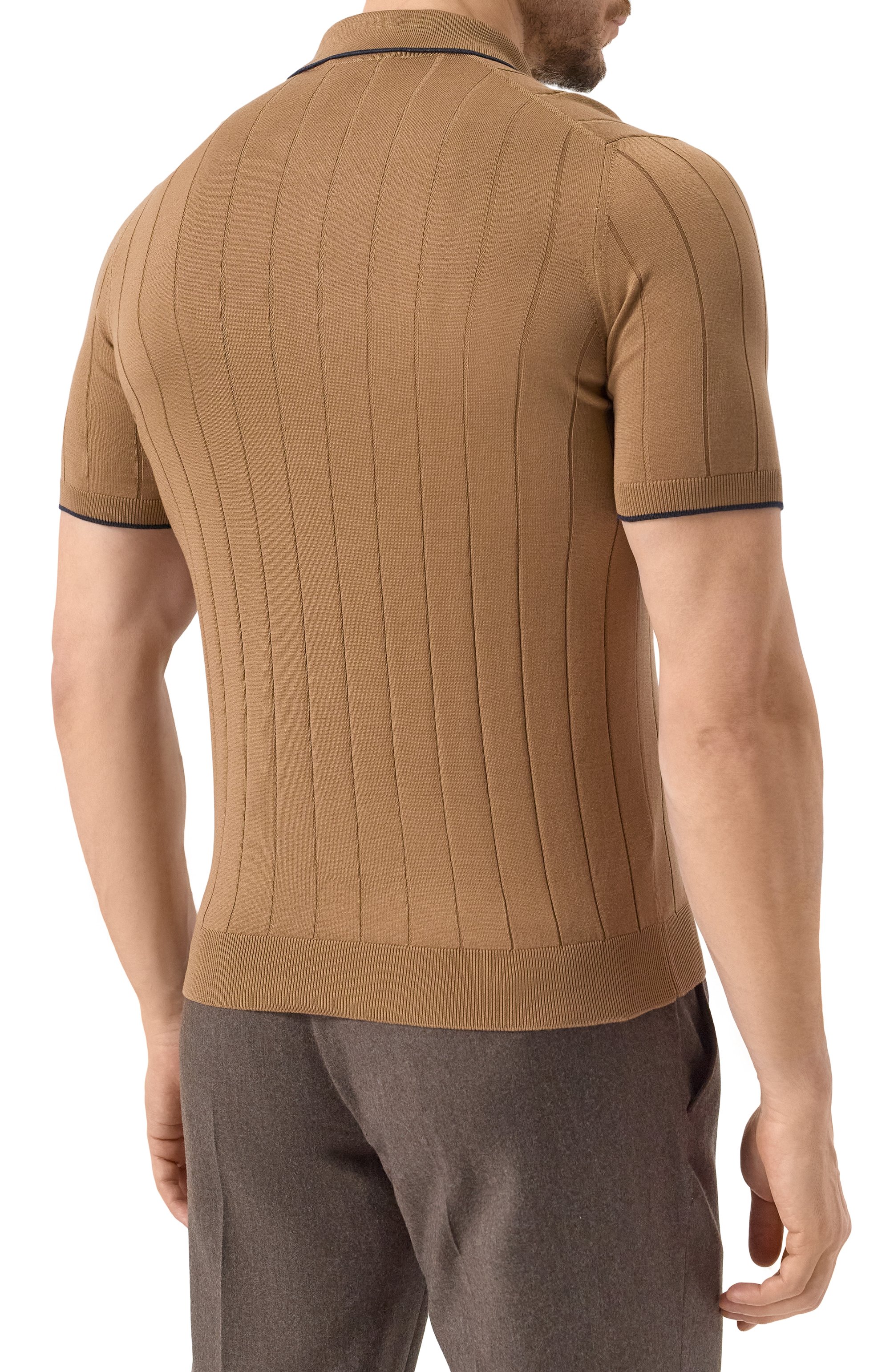 Шелковое поло GRAN SASSO, арт. 43128/23510, фото 4