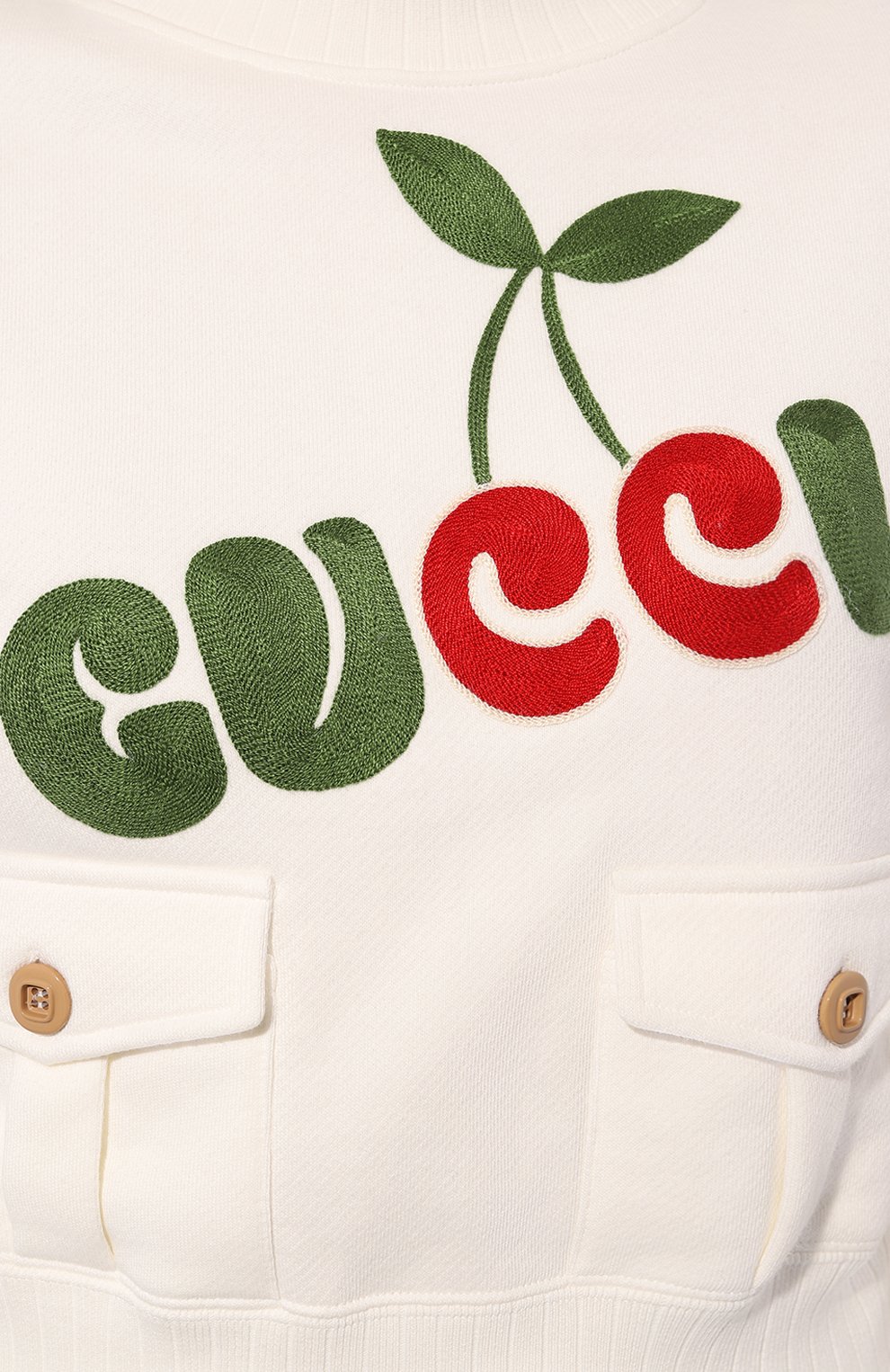 Хлопковый свитшот GUCCI, арт. 644664 XJDBX, фото 5