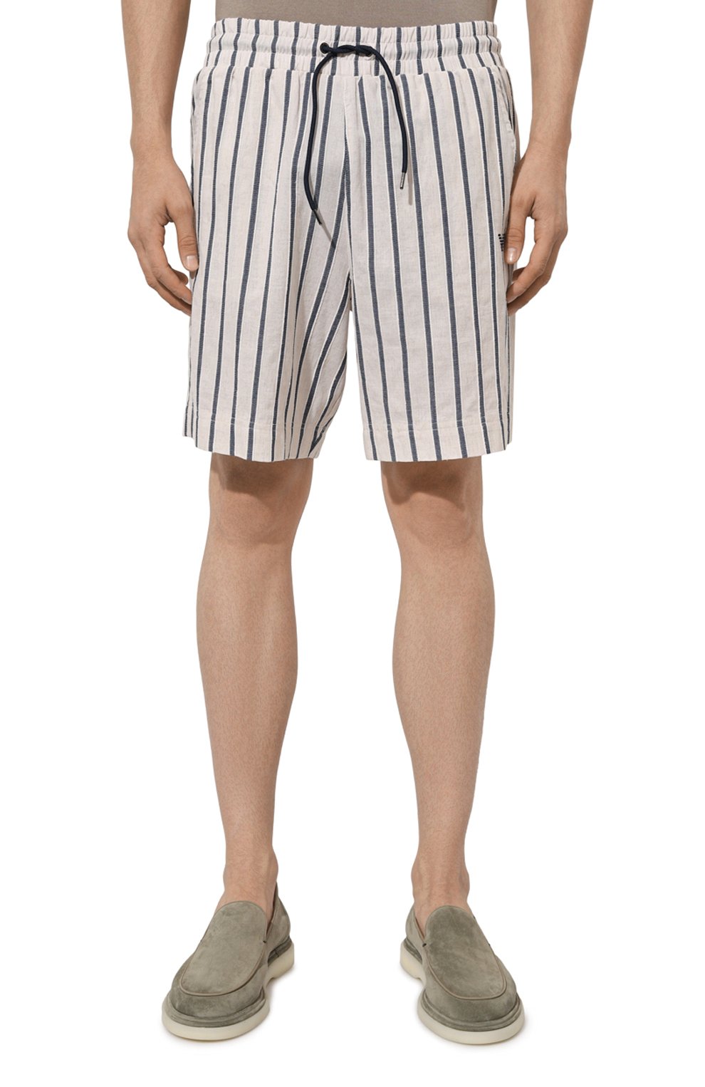 Хлопковые шорты EMPORIO ARMANI, арт. 211864/4R465, фото 3