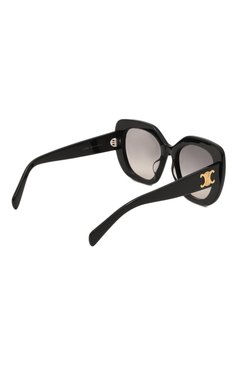 Женские солнцезащитные очки CELINE EYEWEAR черного цвета, арт. CL40226U 01F | Фото 4 (Региональные ограничения белый список (Axapta Mercury): Не проставлено; Нос: Не проставлено; Материал: Пластик; Тип очков: С/з; Очки форма: Квадратные; Оптика Гендер: оптика-женское)