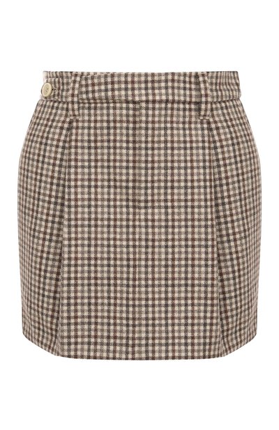 Женская шерстяная юбка BRUNELLO CUCINELLI, арт. MP523G3896