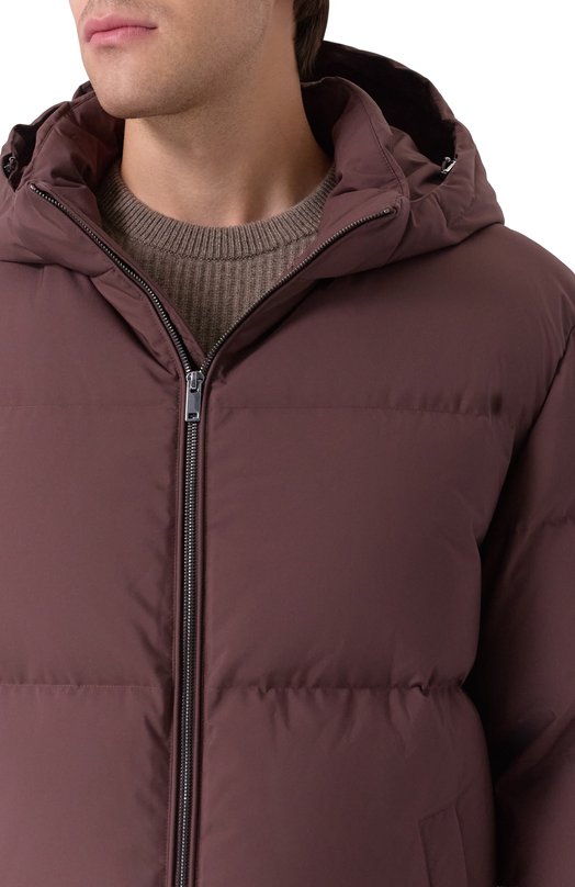 Пуховик Onega 12 STOREEZ 134079 Коричневый  134079 Фото 5