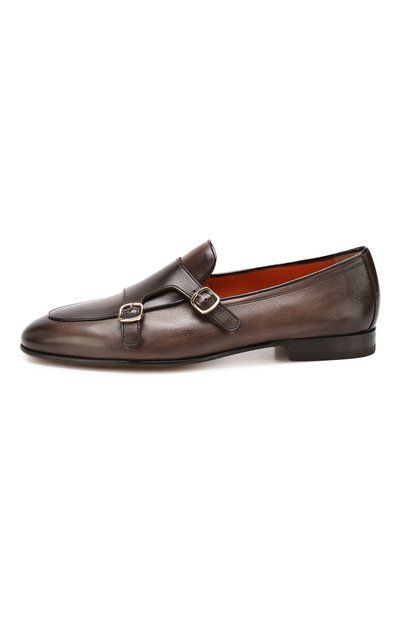 Кожаные монки SANTONI, арт. MCNC16605LA3EGPMT48, фото 3