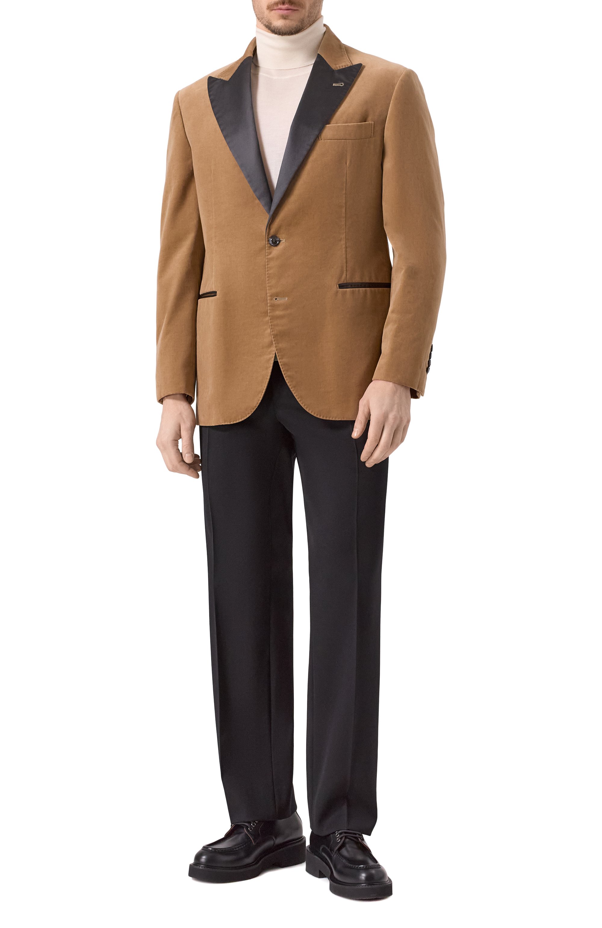 Бархатный смокинг BRUNELLO CUCINELLI, арт. ML479GS03, фото 3