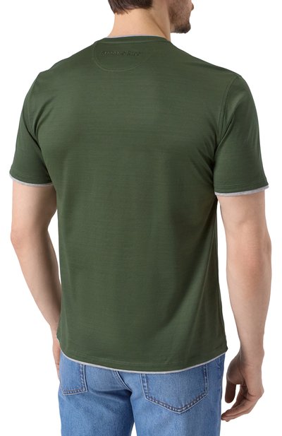 Хлопковая футболка STEFANO RICCI, арт. MNH5204470/TE0001, фото 4