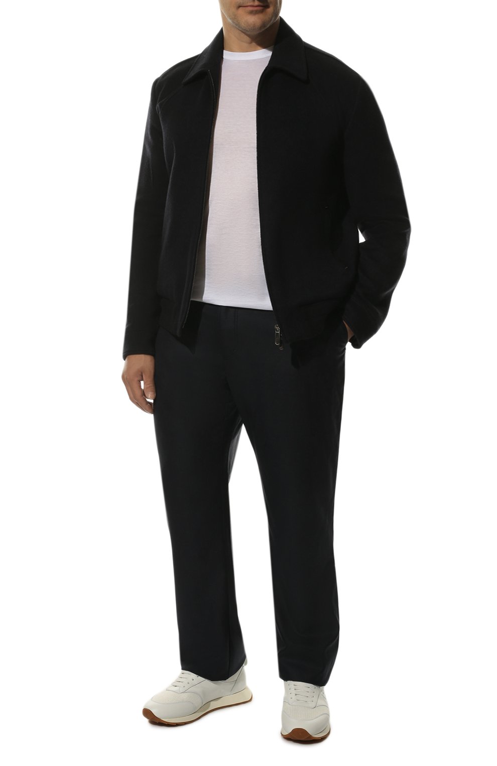 Брюки из шерсти и кашемира ZILLI, арт. M0Q-D0081-J0LU1/R001, фото 2