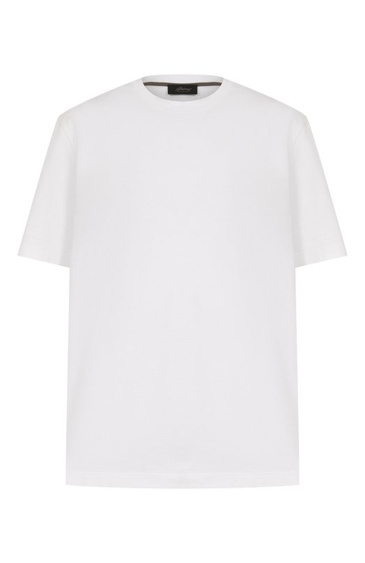 Хлопковая футболка Brioni UJSY0L/0D620 Белый UJSY0L/0D620