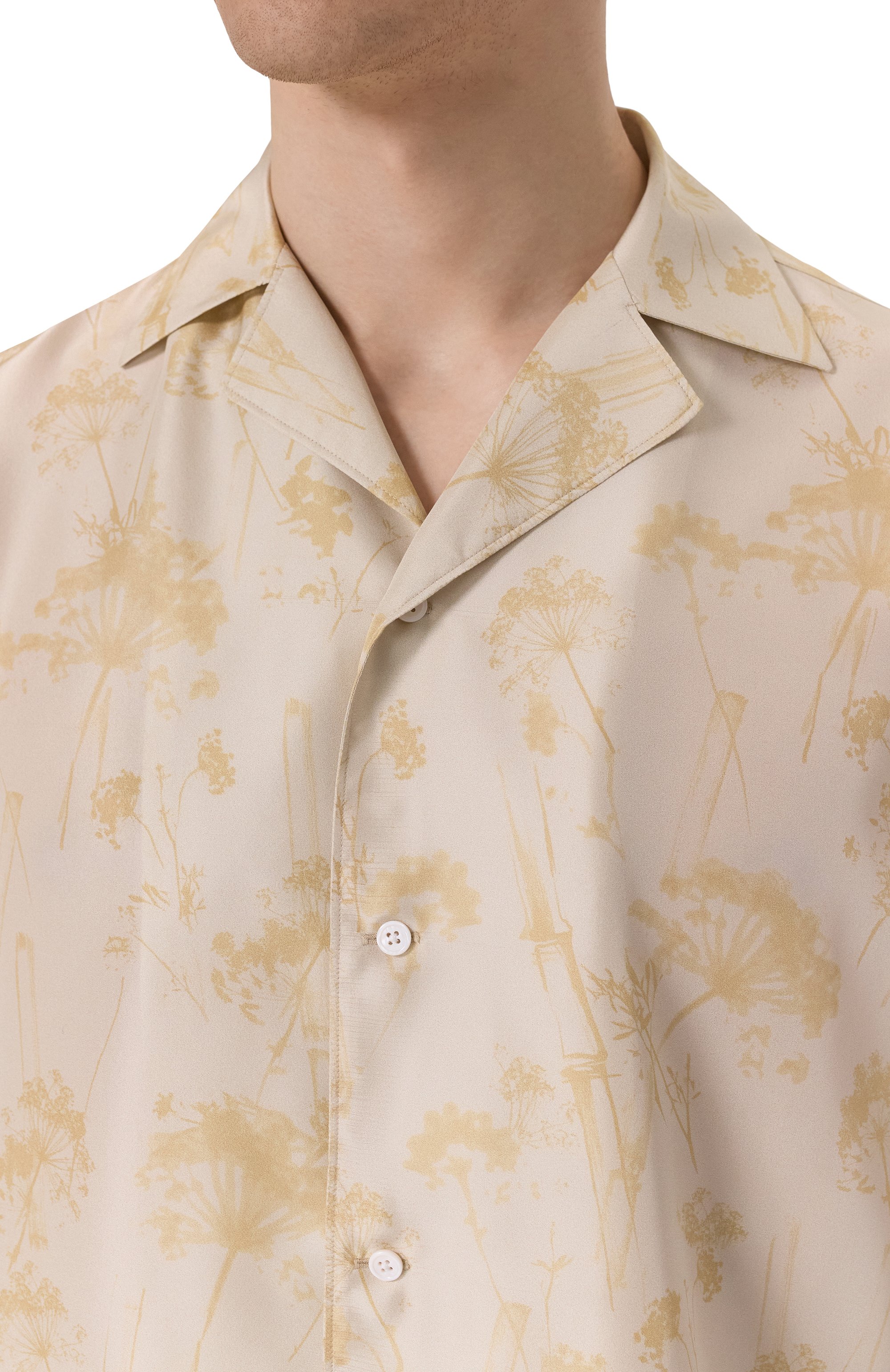 Шелковая рубашка CORNELIANI, арт. 25IH16-2511923, фото 5